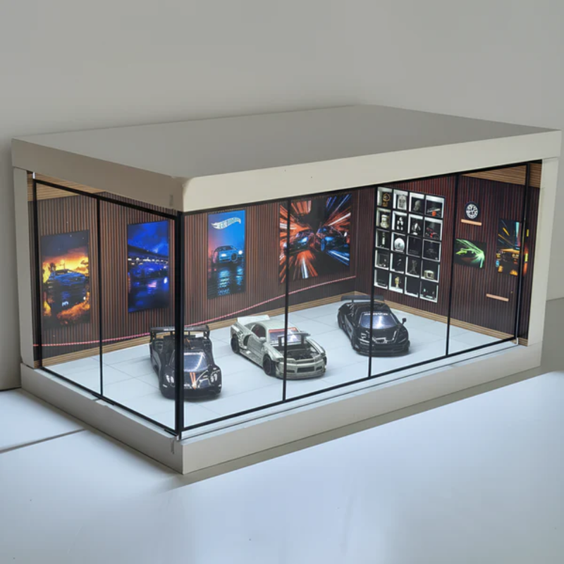 Luxury Miniature Car Showroom for 1:24, 1:43 & 1:64 Models