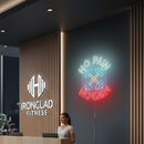 No Pain Gain Neon Sign