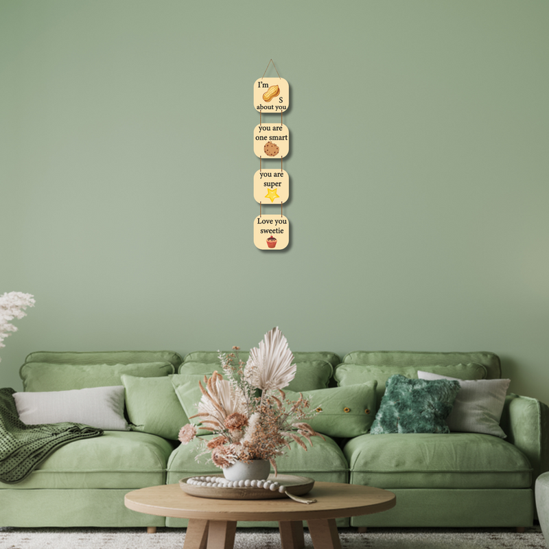 "Sweet Words, Sweeter Love" Wall Hanging