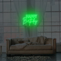 Happy Birthday Neon Sign
