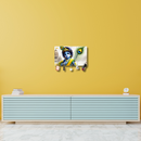 Lord Krishna Wooden Wall Key Holder - ICraft asia