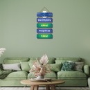 "Yoga in journey"  wall hanging - ICraft asia