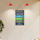 Journey of a Thousand Miles Wall Hanging