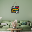 "Push your self because no one else is going to do it for you" Wall Hanging - ICraft asia