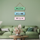 "Faith, Love & Hope" Wall Hanging - ICraft asia