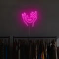 Hold Face Neon Sign