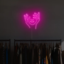 Hold Face Neon Sign