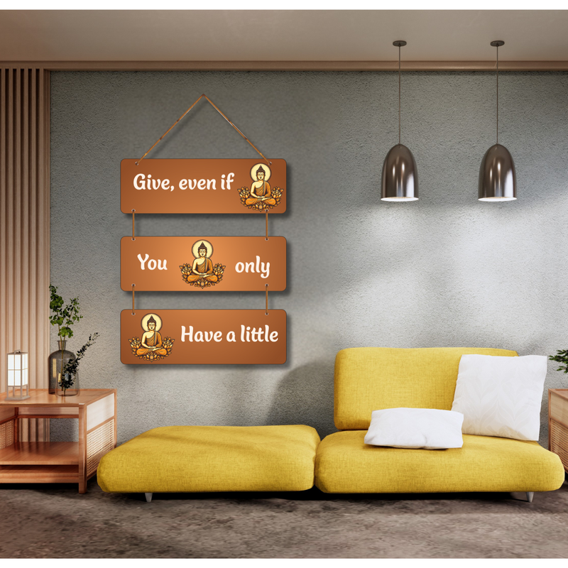 Buddha's Gift of Kindness Wall Hanging