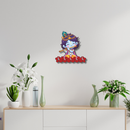 Baby Krishna Wooden Key Holder - ICraft asia