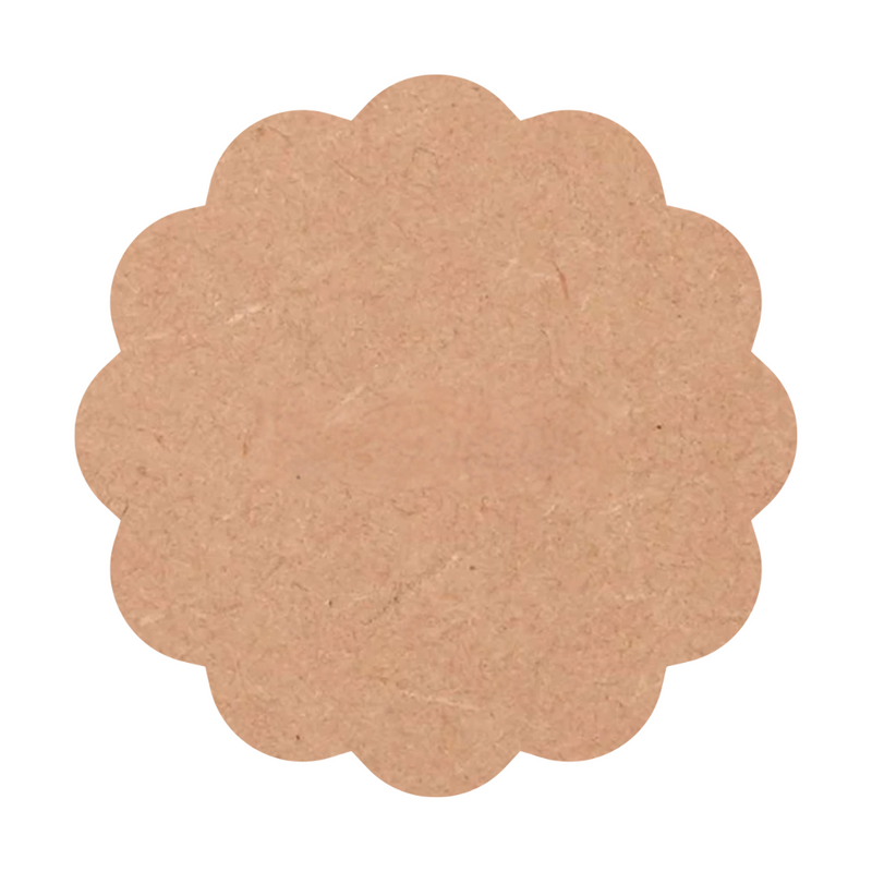 Flower Shape MDF Base