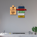 Food & Love Wall Hanging Set