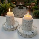 Modern Speckled Candle