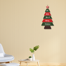 Christmas Tree Wall Hanging – We Wish You a Merry Christmas