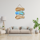 "Good Vibes Only Flip-Flop" Wall Hanging - ICraft asia