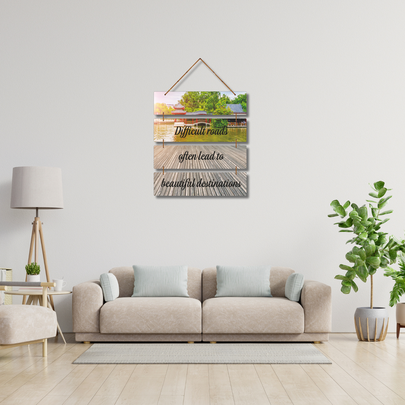Journey to Brighter Paths Wall Hanging