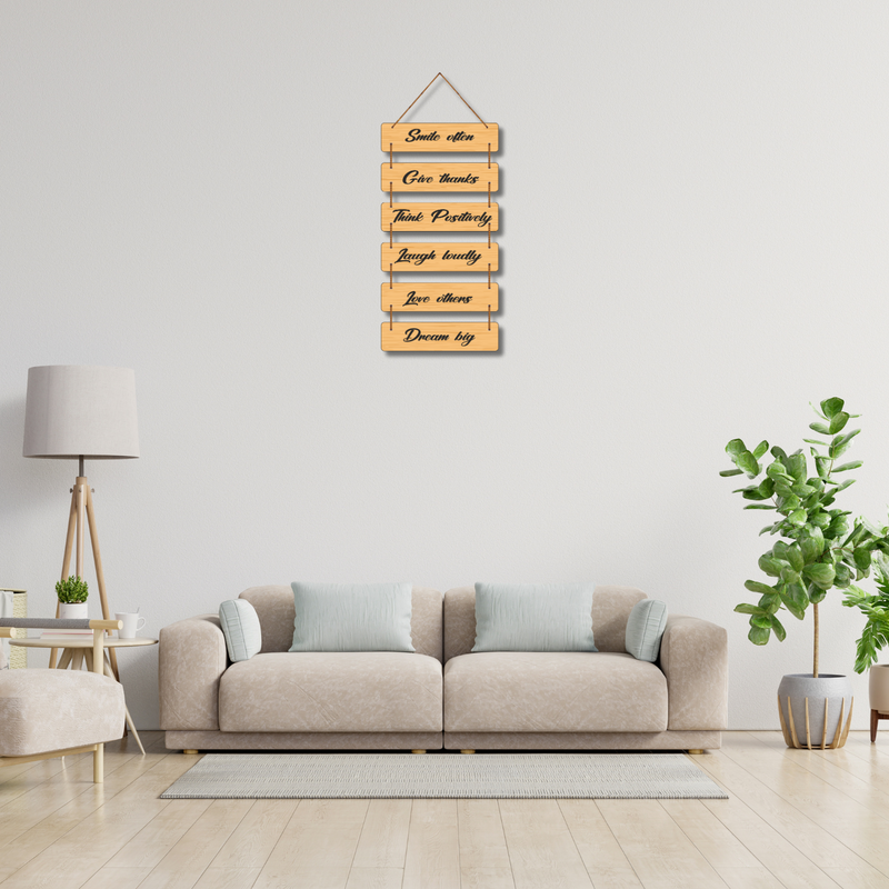 "Smile Often"  Wall Hanging