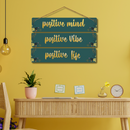 "Positive Mind, Vibe, Life" wall hanging - ICraft asia