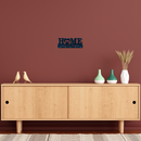 Modern "Home Sweet Home" Wooden Key Hanger