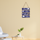 Motivational Quotes Wooden Wall Hanging