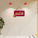 Happy Diwali Wooden Wall Hanging
