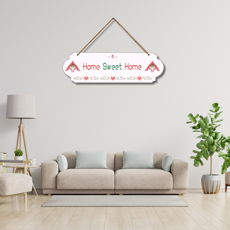 "HOME SWEET HOME"  DOOR WALL HANGING