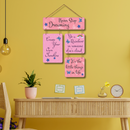 "Never Stop Dreaming" wooden wall hanging - ICraft asia