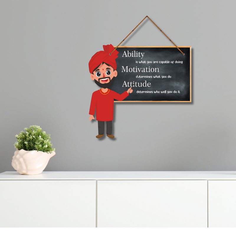 Ability Blackboard Wall Hanging