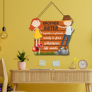 "Brother &amp; Sister" Wall Hanging - ICraft asia