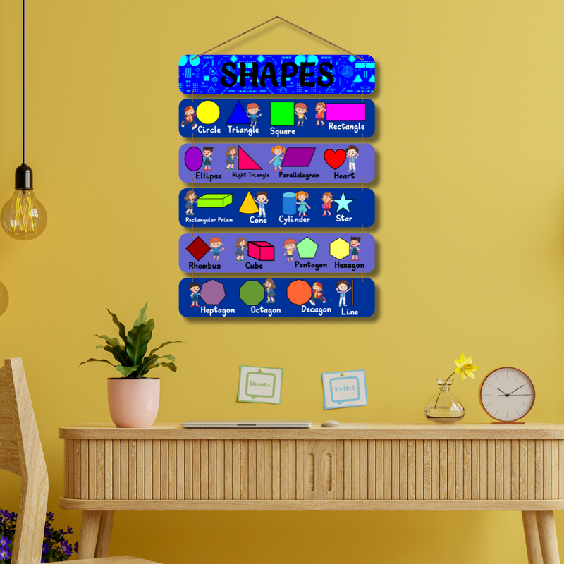 "Shapes" wall hanging - ICraft asia