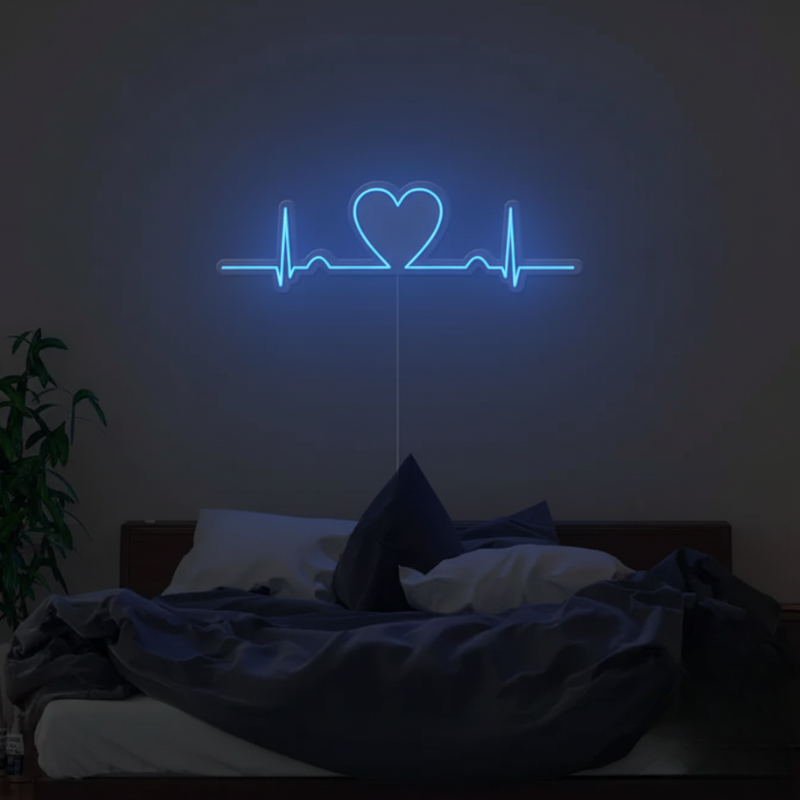 Heartbeat Neon Sign