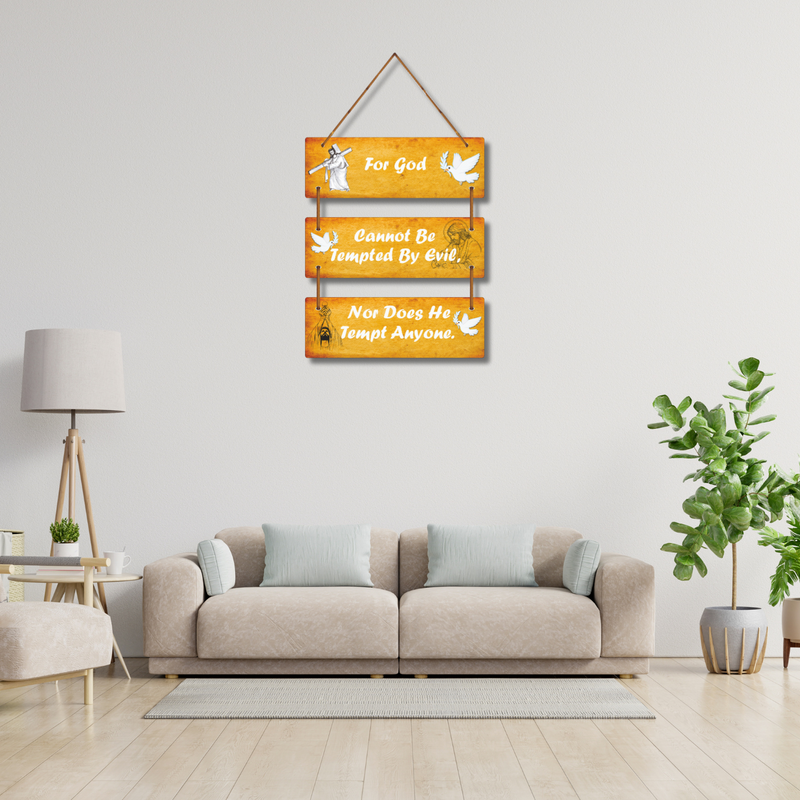 "God’s Unshakable Nature" Wall Hanging