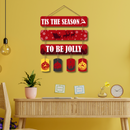 "Tis The Season To Be Jolly" Christmas wall hanging - ICraft asia