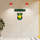 Anti Virus Wooden Wall Hanging