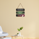 Hacker Mindset Motivational Wall Hanging