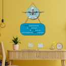 "Travel As Much As You Can" wall hanging - ICraft asia