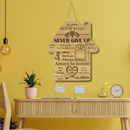 "Happiness is a Kitchen Full of Family, Eat Fresh" Wall Hanging - ICraft asia