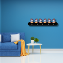 Cute Krishna Design Wooden Wall Key Holder - ICraft asia