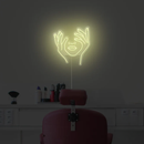 Hold Face Neon Sign