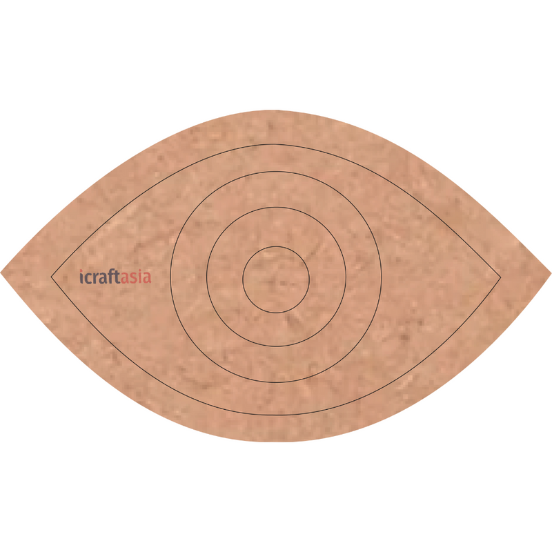 Evil Eye MDF Cutout