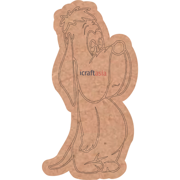 Droopy Dog MDF Cutout
