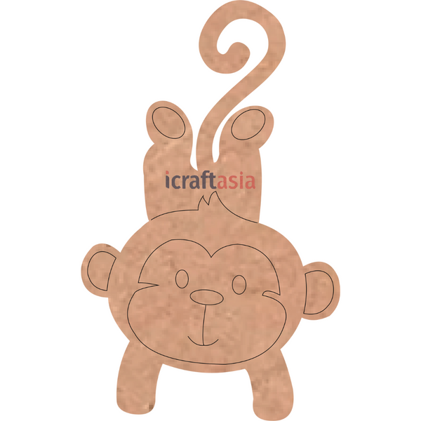 Monkey MDF Cutout
