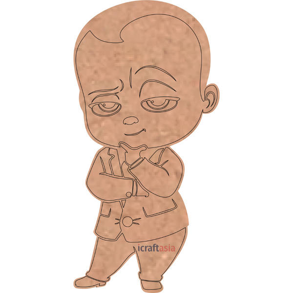 Boss Baby MDF Cutout