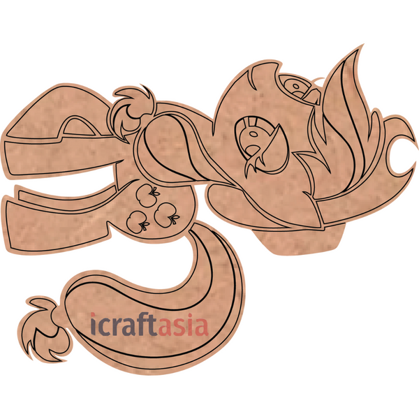 Pony MDF Cutout