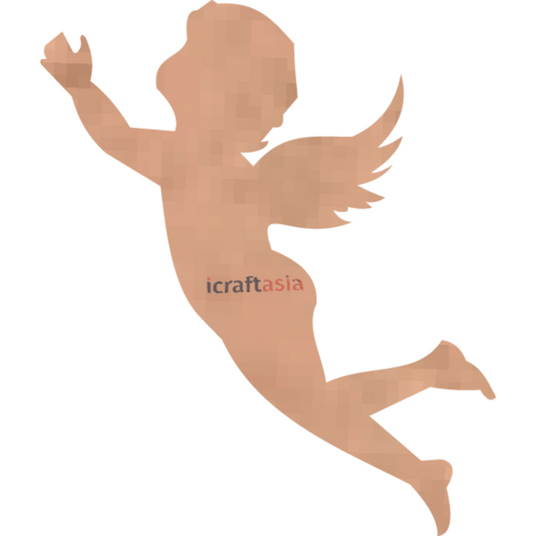 Flying Angel MDF Cutout