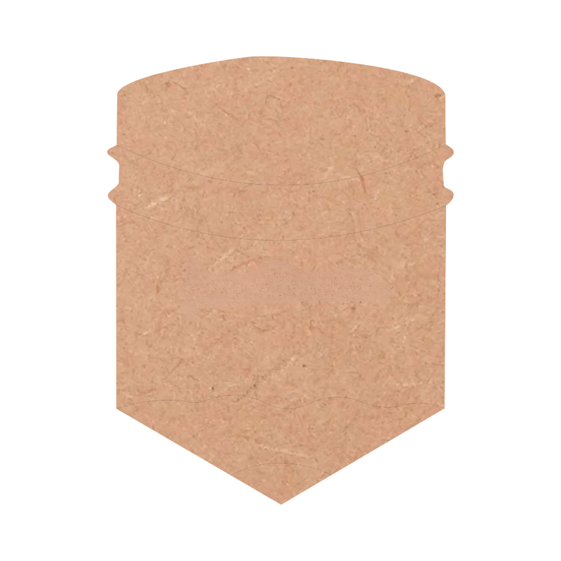 Shield Banner MDF Cutout