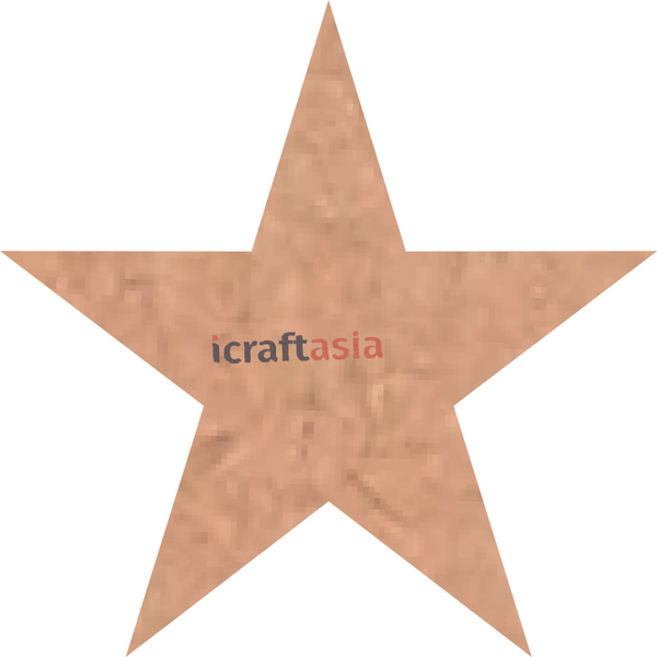 Star Shape MDF Cutout