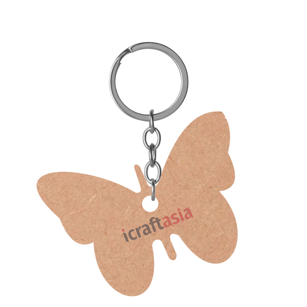 Nature Whimsy MDF Keychain