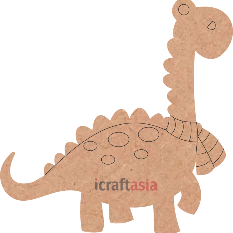 Dinosaur MDF Cutout