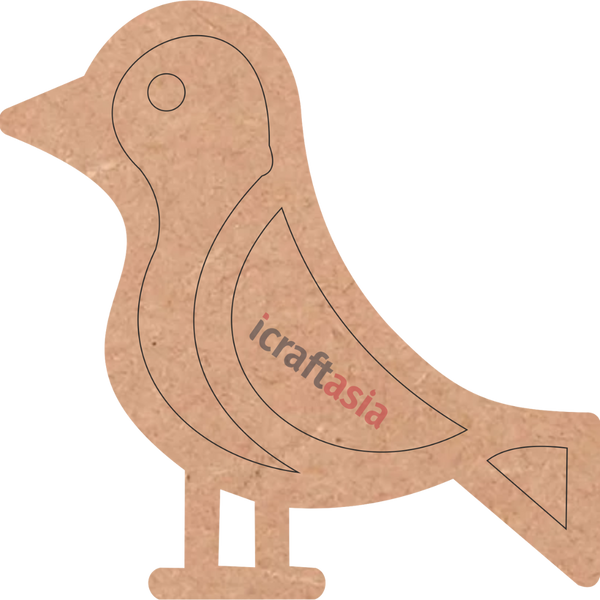 Bird MDF Cutout