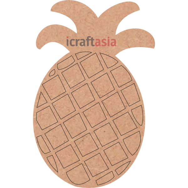 Pineapple MDF Cutout